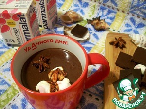 Рецепт Горячий шоколад с зефиром