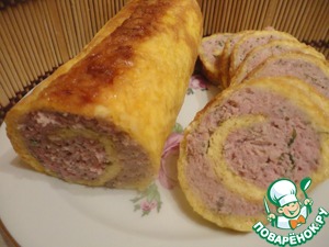 Cheese-meat loaf