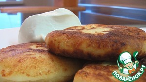 Рецепт Сырники из творога с картофелем