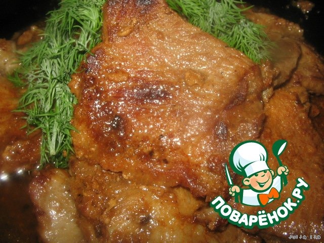 Свинина в коньячно-имбирном маринаде - рецепт сочного и пряного блюда