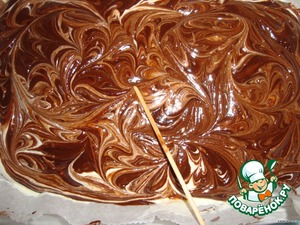 Шоколадно-сливочный десерт – кулинарный рецепт