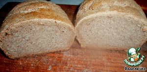 Ржано-пшеничный хлеб на хмелевой закваске, пошаговый рецепт на 309577 ккал, фото, ингредиенты - Ольга♥Ч