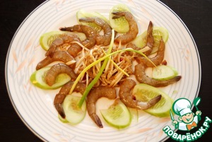 Рецепт Креветки маринованные по-тайски