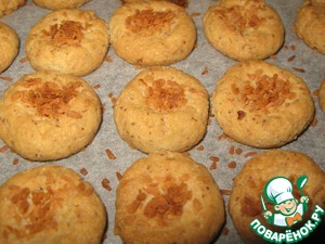 Рецепт Ореховое печенье с кокосовой стружкой