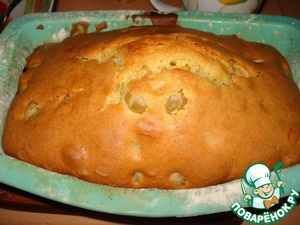 Кекс с виноградом в духовке, рецепт с фото пошагово