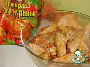 Ленивый ужин из капусты и куриных крыльев — рецепт с фото пошагово