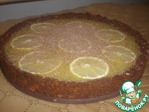 Рецепт Лимонный пирог из печенья
