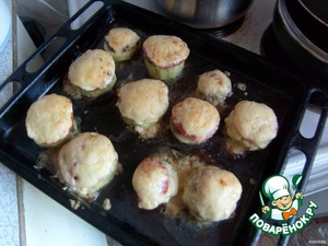 Кольца из кабачков с куриным фаршем — рецепт с фото пошагово. Как приготовить кабачки фаршированные курицей?
