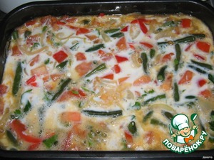 СТРУЧКОВАЯ ФАСОЛЬ С ПОМИДОРАМИ И ЯЙЦОМ → Армянская кухня → CHEF.tm — Лучшие рецепты