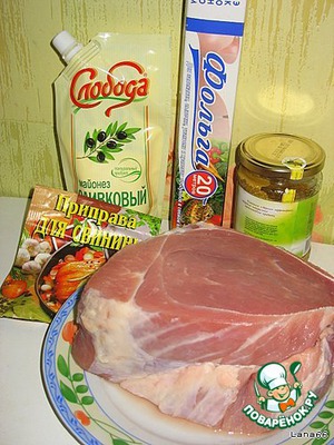 Отбивные из свинины с горчицей и майонезом в духовке — рецепт с фото пошагово