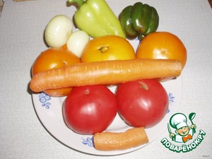 Помидоры, консервированные с морковью и луком – кулинарный рецепт