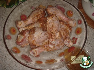 Куриные ножки со сметаной и сыром - 7 пошаговых фото в рецепте