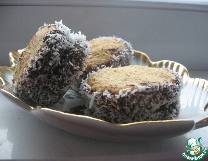 Рецепт: Овсяно-кокосовые печенья