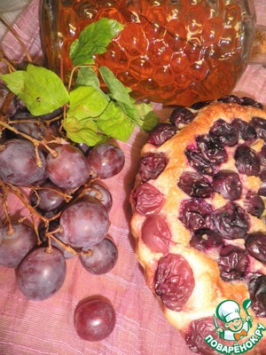 Рецепт Cкьяччата с виноградом