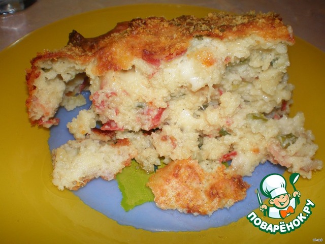 Sicilian potato cake