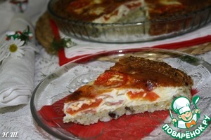 Рецепт Итальянский томатно-рисовый тарт