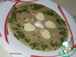 Рецепт Рыбный суп со щавелем