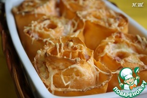 Рецепт Лазанья "Розы - четыре сыра"
