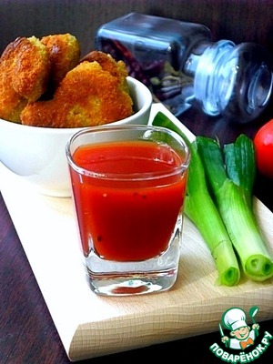 Рецепт Карамельно-томатный соус