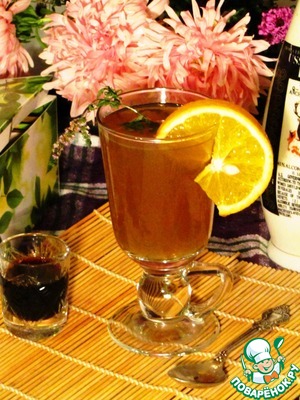 Рецепт Согревающий чайный коктейль "Осенний вечер"