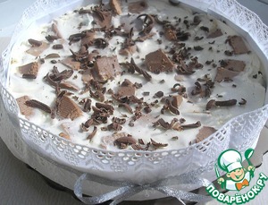 Рецепт Торт-суфле шоколадно-ванильный