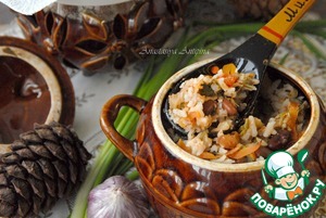 Рецепт Овощное рагу с рисом и фасолью