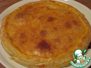 Рецепт Сырный пирог с луком