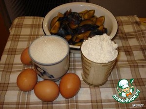 Шарлотка со сливами — простые пошаговые рецепты в домашних условиях