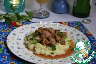 Рецепт: Свиной гуляш по-индонезийски Babi Kecap