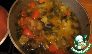Рецепт Аджапсандали (овощное рагу)