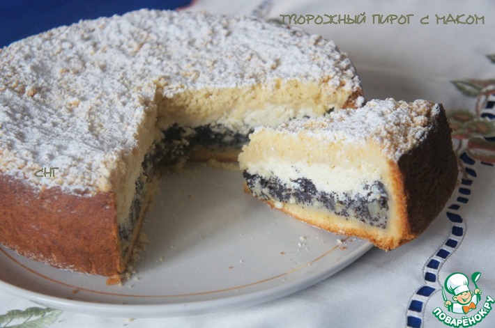 Сметанный пирог с маком — пошаговый классический рецепт с фото от Простоквашино