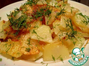Рецепт Жареная картошка в мультиварке