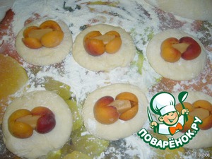 Слоеные пирожки с вишнями и шоколадом, пошаговый рецепт на 2325 ккал, фото, ингредиенты - Анюта