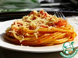 Рецепт Спагетти с соусом маринара