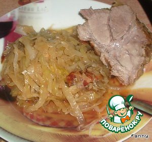 Свиная рулька по-баварски