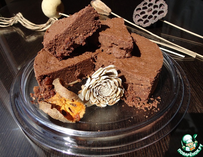 Рецепт: Шоколадный кейк с оливковым маслом