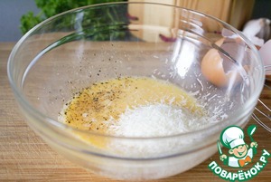 Паста с яйцом и петрушкой – кулинарный рецепт