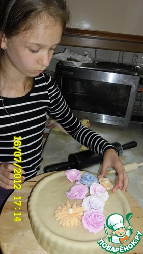 шоколад и мастика сахарная