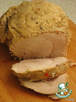 Отбивные из свинины с горчицей и майонезом в духовке — рецепт с фото пошагово