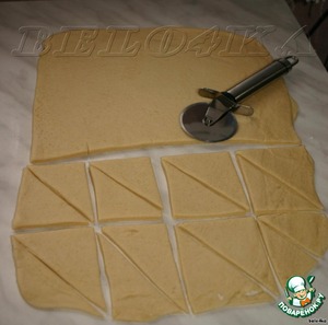 Печенье "Треугольники" в форме рецепт с фото пошагово