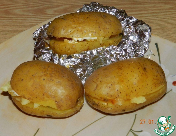 Картошка с салом в духовке — пошаговый рецепт с фото