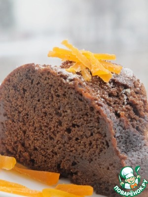 Рецепт Шоколадный торт с сиропом