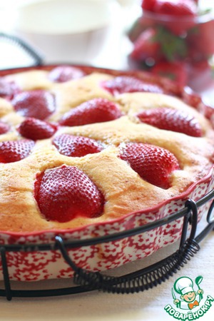 Рецепт Итальянский тарт "Клубника со сливками"