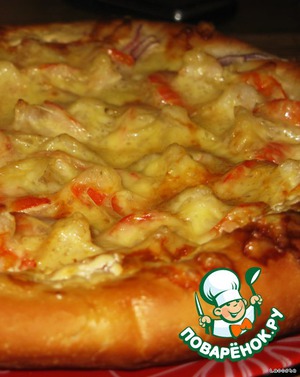 Пицца с креветками пошаговый рецепт быстро и просто от Марины Данько