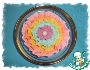 Рецепт "Цветик-семицветик"-украшение для торта