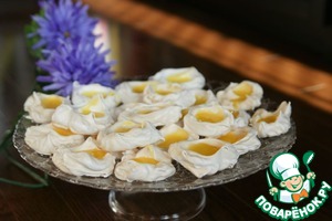 Рецепт Итальянские меренги с лимонным курдом