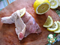 Cosce di pollo con il limone/    