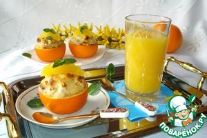 Рецепт Нежный апельсиново-пряный десерт