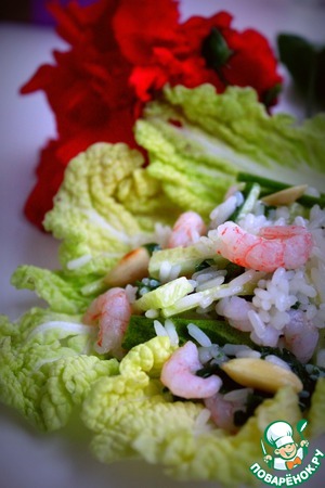 Рецепт Тайский салат с рисом