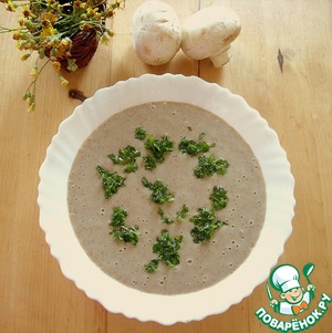 Рецепт Картофельно-грибной крем-суп
